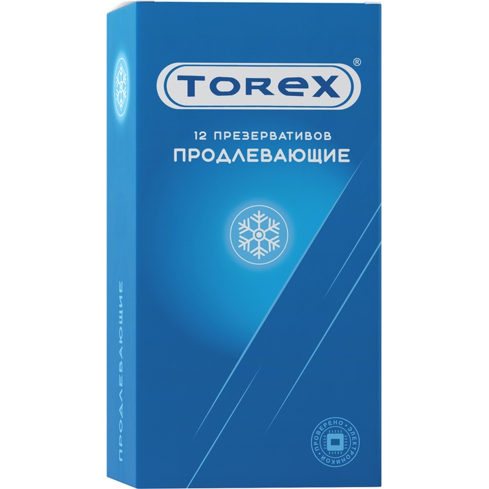 Презервативы Torex Продлевающие с пролонгирующим эффектом - 12 шт