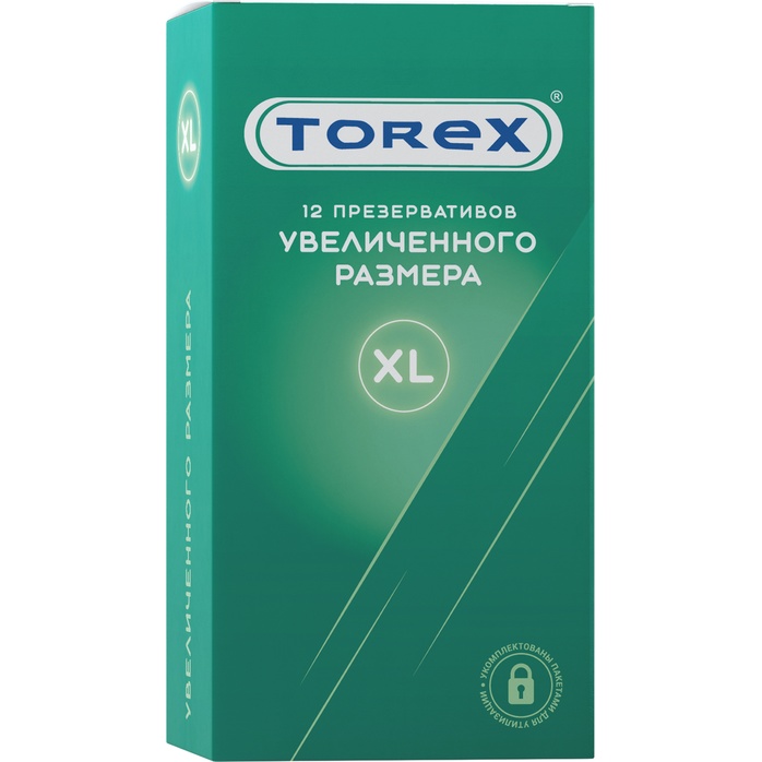 Презервативы Torex Увеличенного размера - 12 шт