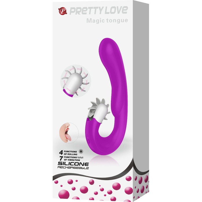 Вибратор Pretty Love Magic Tonque BI-040059 - УДАЛИТЬ!!!. Фотография 10.