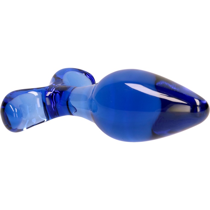Синяя анальная пробка Expert - 11,5 см - Chrystalino. Фотография 2.