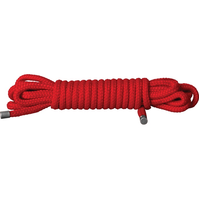 Красная веревка для связывания Japanese Rope - 5 м - Ouch!