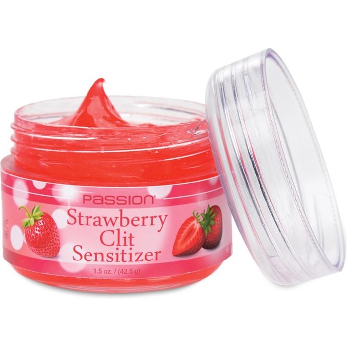 Гель для стимуляции клитора Passion Strawberry Clit Sensitizer - 45,5 гр. Фотография 2.