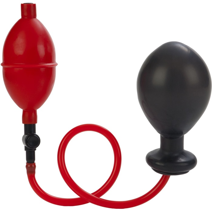 Анальная пробка Expandable Butt Plug с функцией подкачки - 9,5 см - Anal Toys. Фотография 4.