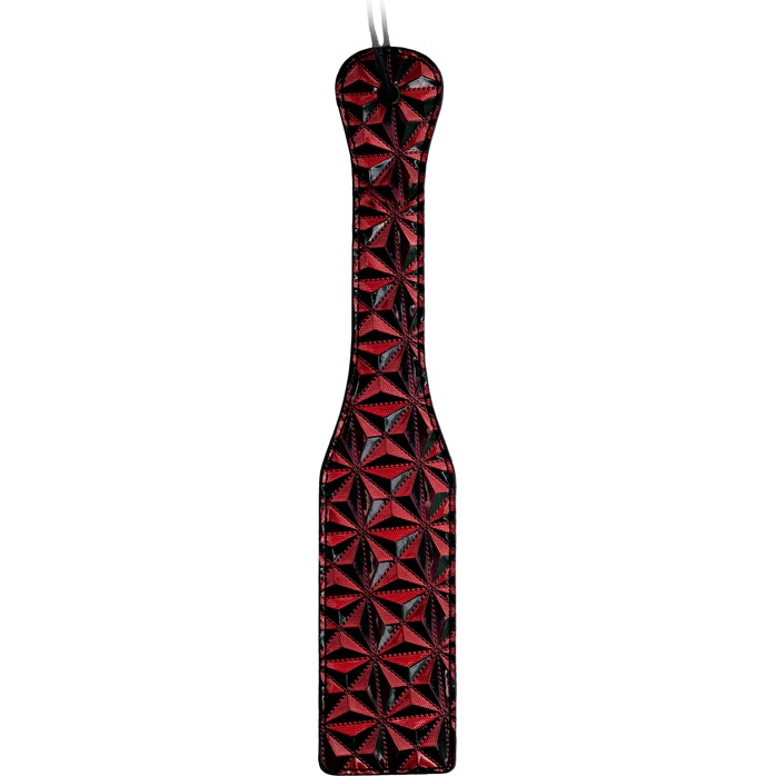 Бордовая шлепалка Luxury Paddle - 31,5 см - Ouch!