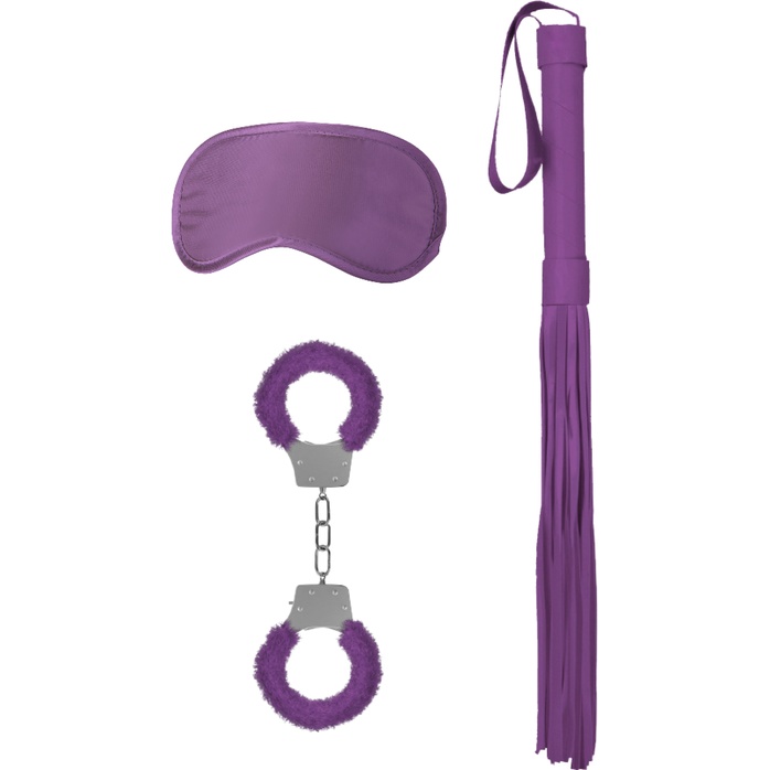 Фиолетовый набор для бондажа Introductory Bondage Kit №1 - Ouch!