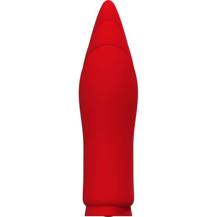 Красный клиторальный стимулятор SIRONA - 10 см - Red Revolution. Фотография 2.