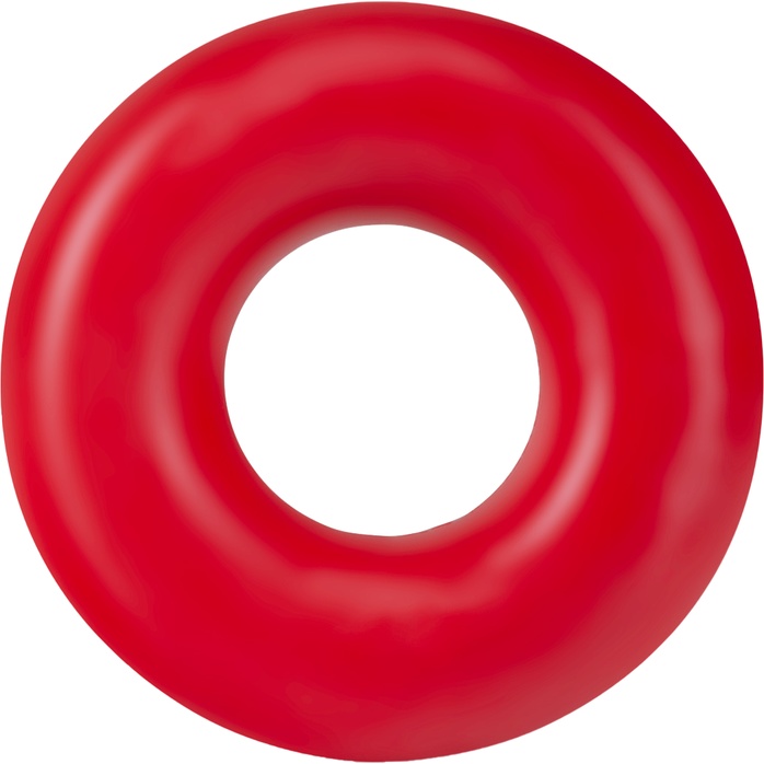 Набор из 2 красных эрекционных колец DONUT RINGS OVERSIZED - Stay Hard. Фотография 3.
