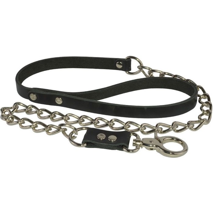 Массивный поводок-цепочка для ошейника - BDSM accessories