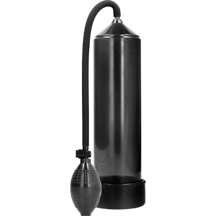 Черная ручная вакуумная помпа для мужчин Classic Penis Pump - PUMPED