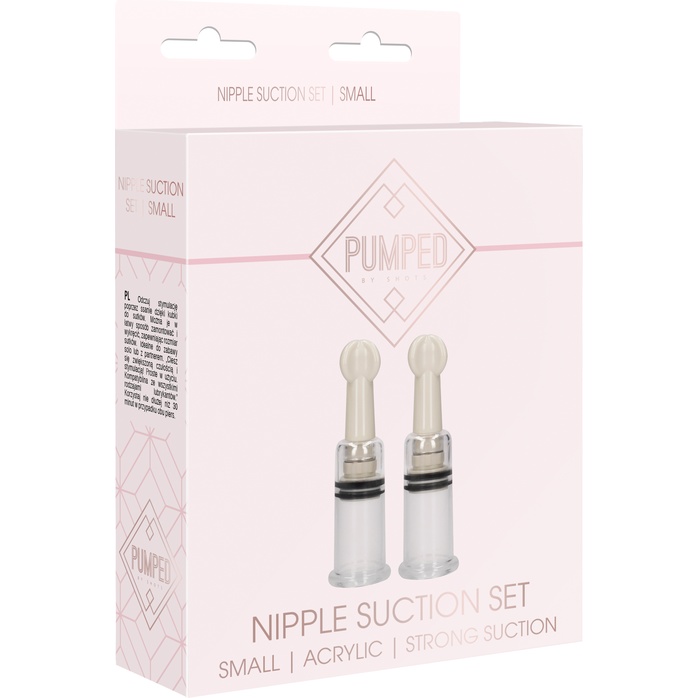 Помпы для сосков Nipple Suction Cup Small - PUMPED. Фотография 3.