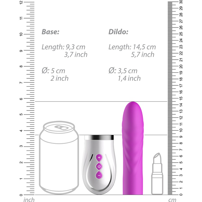 Фиолетовый набор Twister 4 in 1 Rechargeable Couples Pump Kit - PUMPED. Фотография 10.