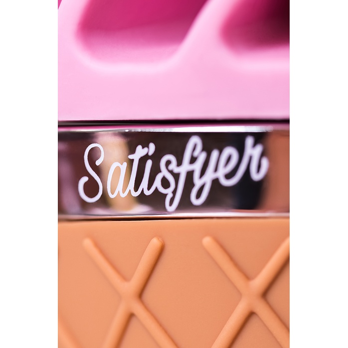 Вибратор-спиннер с розовыми лепестками Satisfyer Sweet Treat. Фотография 6.