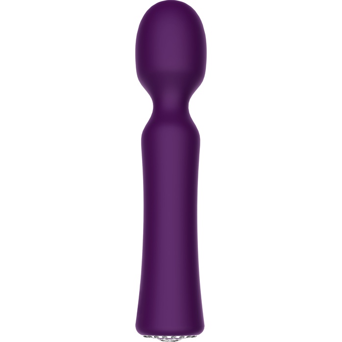 Фиолетовый универсальный массажер Wand Pearl - 20 см - Discretion