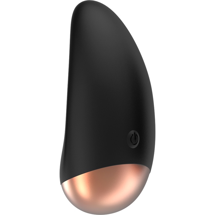 Черный вибратор Chic для клиторальной стимуляции - Elegance. Фотография 2.