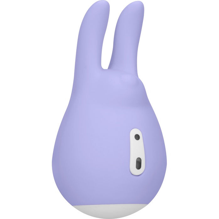 Фиолетовый клиторальный стимулятор Love Bunny - 9,4 см - Loveline. Фотография 2.