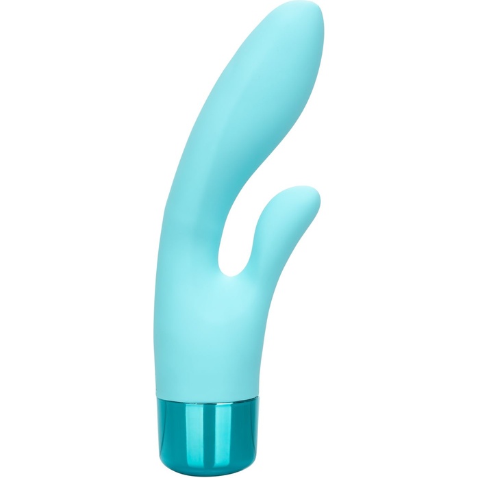 Нежно-голубой вибратор-кролик Eden Lover. Фотография 3.