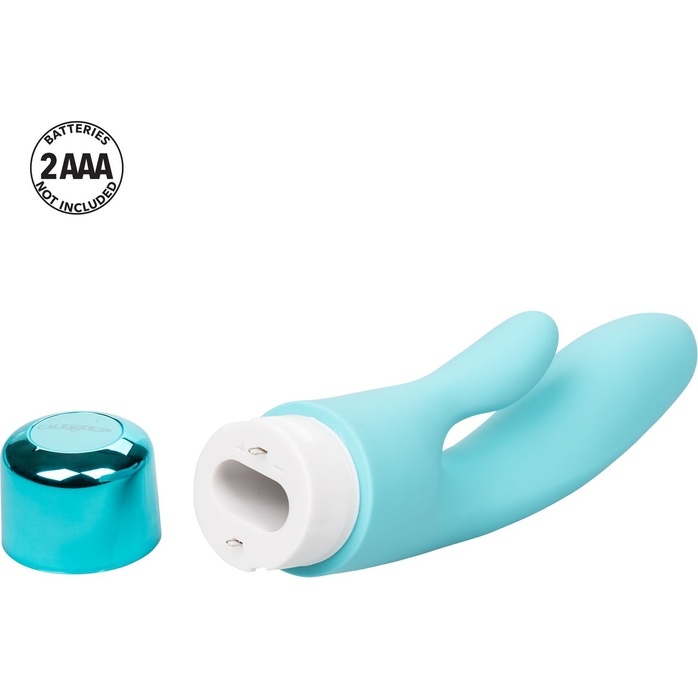 Нежно-голубой вибратор-кролик Eden Lover. Фотография 6.