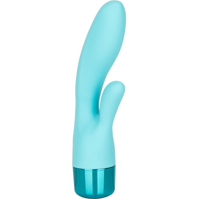 Нежно-голубой вибратор-кролик Eden Lover