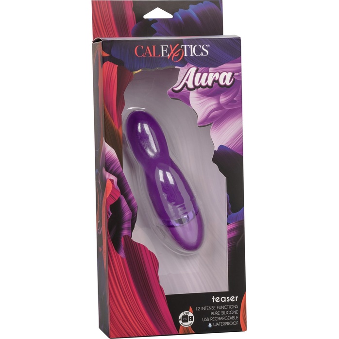 Фиолетовый вибромассажер Aura Teaser - Aura. Фотография 11.