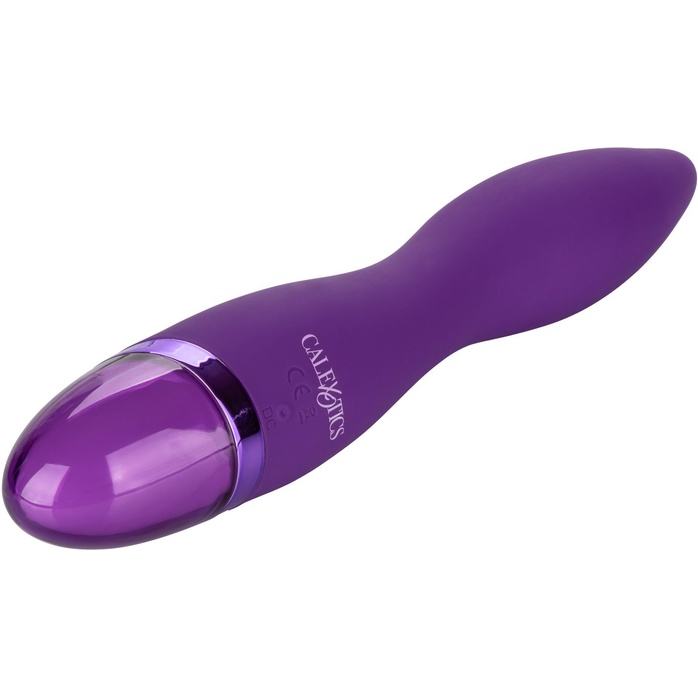 Фиолетовый вибромассажер Aura Wand - 21,5 см - Aura. Фотография 5.