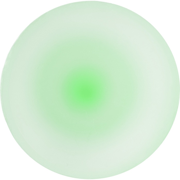Зеленая, светящаяся в темноте анальная втулка Mortimer Glow - 12,5 см - Beyond. Фотография 5.
