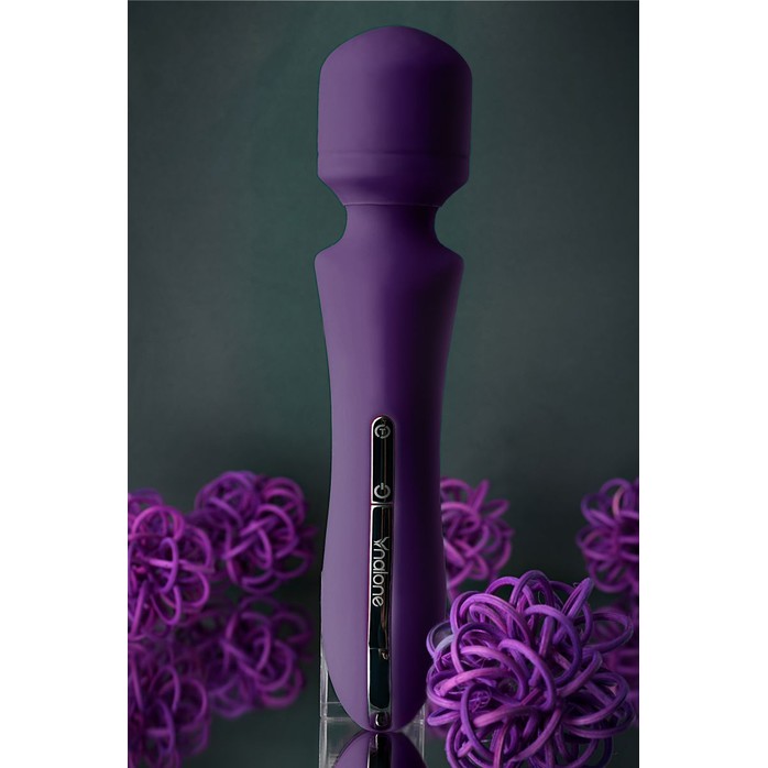 Фиолетовый жезловый вибромассажер Nalone Rockit - 19,2 см. Фотография 14.