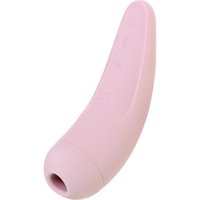 Розовый вакуум-волновой стимулятор Satisfyer Curvy 2