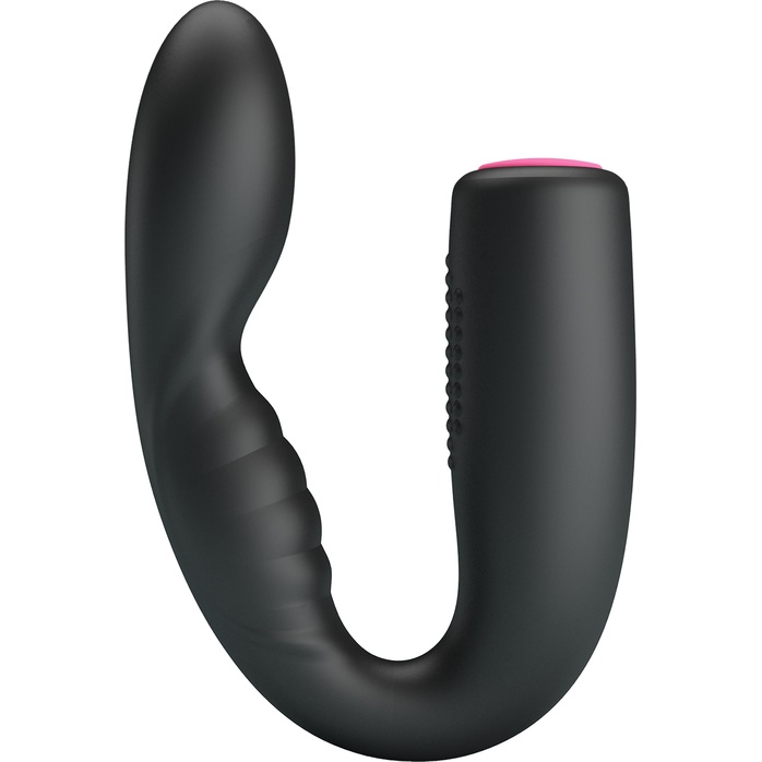 Черный гнущийся вибромассажер Quintion - 14 см - Pretty Love. Фотография 3.