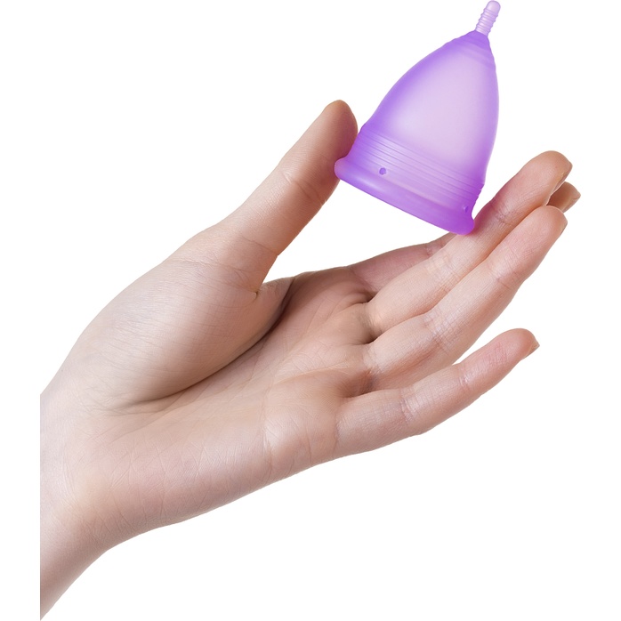Фиолетовая менструальная чаша Lila L. Фотография 3.