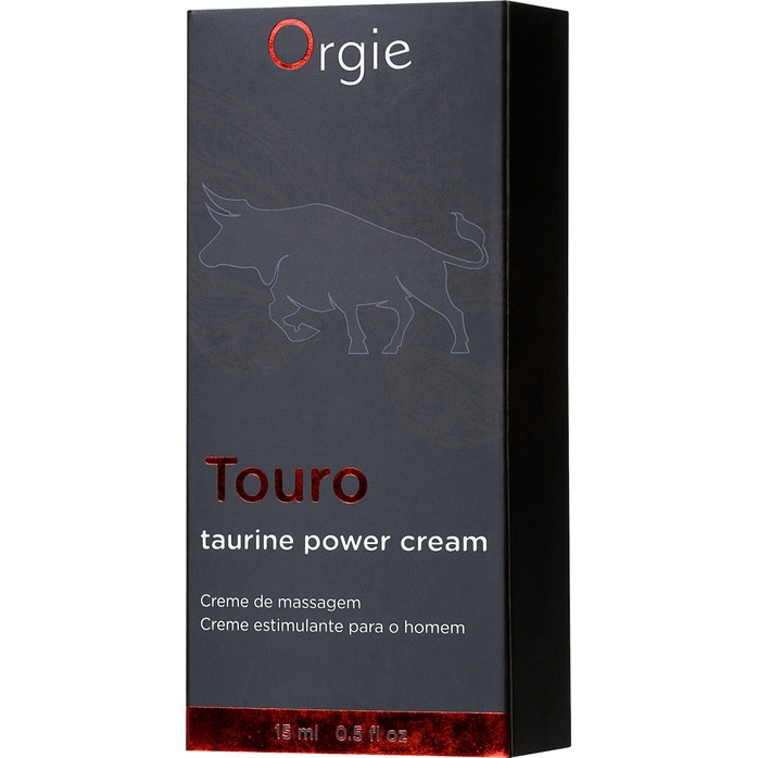 Возбуждающий крем для мужчин ORGIE Touro - 15 мл. Фотография 5.