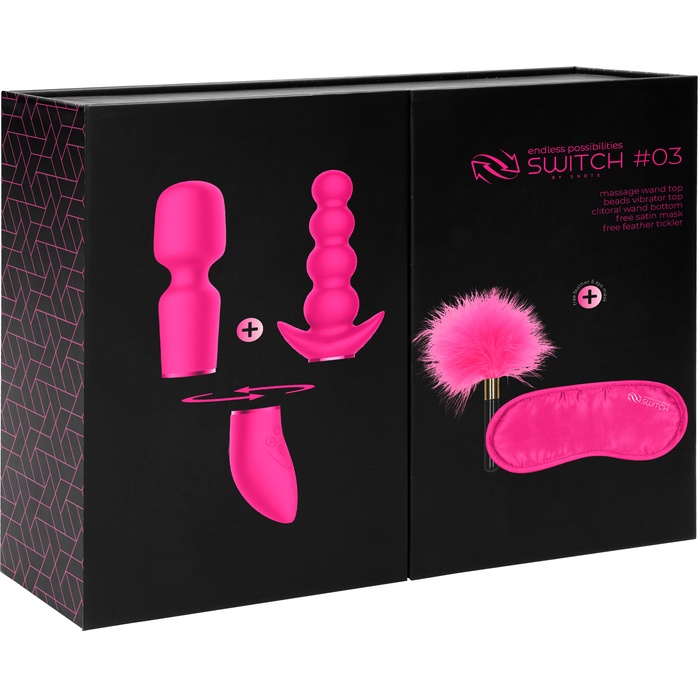 Розовый эротический набор Pleasure Kit №3 - Switch