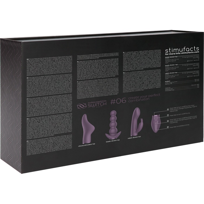 Фиолетовый эротический набор Pleasure Kit №6 - Switch. Фотография 8.