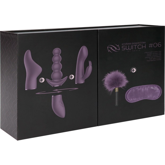 Фиолетовый эротический набор Pleasure Kit №6 - Switch