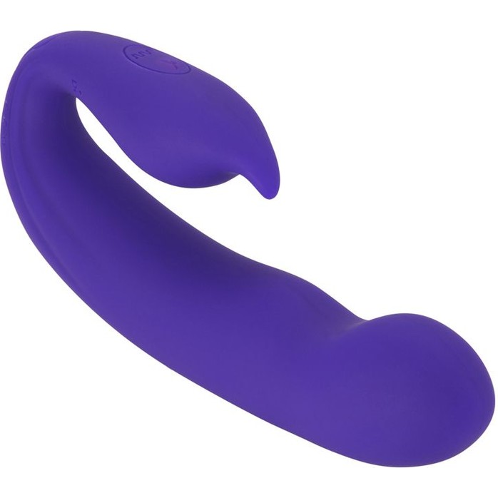 Фиолетовый вибратор G-Spot Dual Stimulator with Rolling Ball - 17,1 см. Фотография 2.