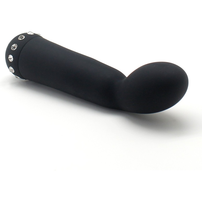 Черный вибратор SPARKLE SUCCUBI BLISS G VIBE - 14,2 см. Фотография 5.