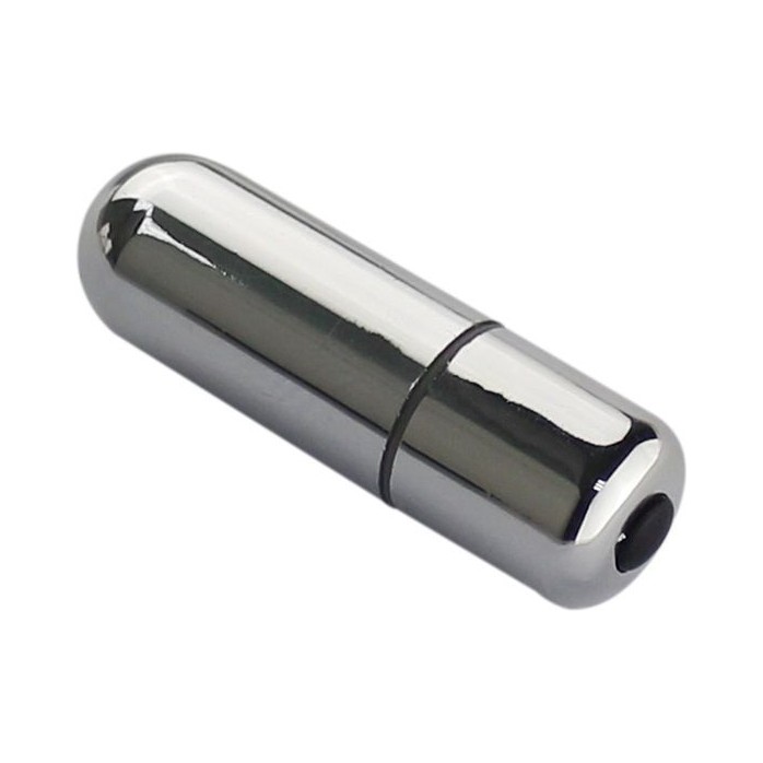 Серебристая вибропуля 7 Models Bullet - 5,7 см. Фотография 2.