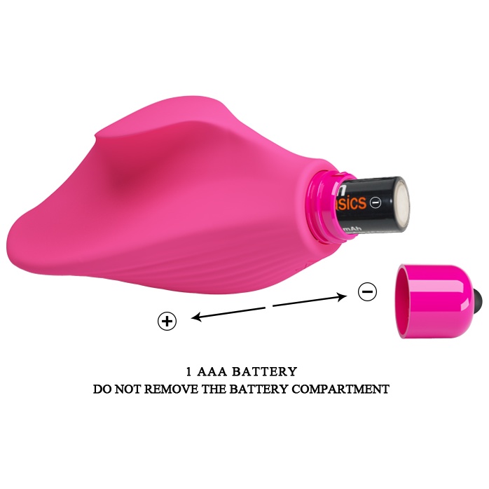 Розовый вибростимулятор в форме раковины Nicole - Pretty Love. Фотография 6.