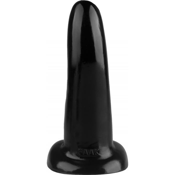 Черная изогнутая рельефная анальная втулка - 23,5 см - 101Х-XX - Фистинг, гиганты. Фотография 4.