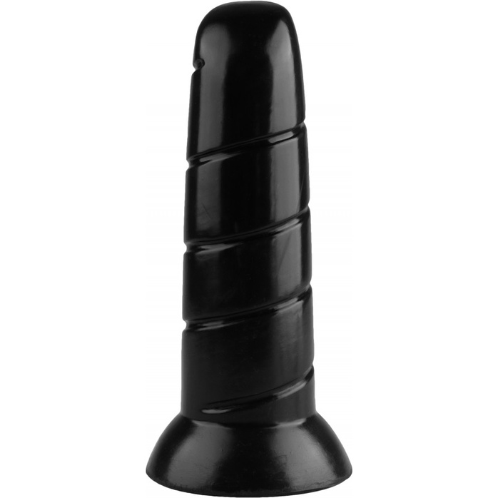 Черная винтообразная анальная втулка - 19,5 см - 101Х-XX - Фистинг, гиганты. Фотография 4.
