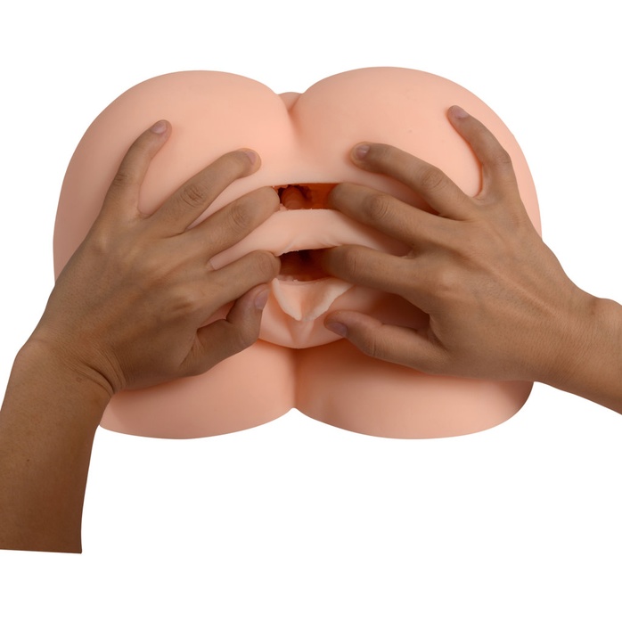 Телесная вагина с двумя отверстиями. Фотография 3.