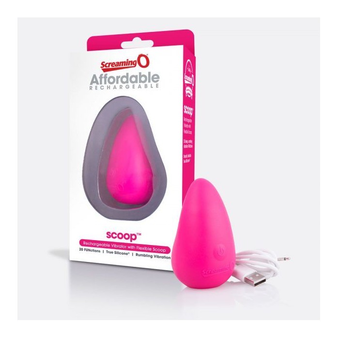 Клиторальный вибростимулятор Affordable Rechargeable Scoop