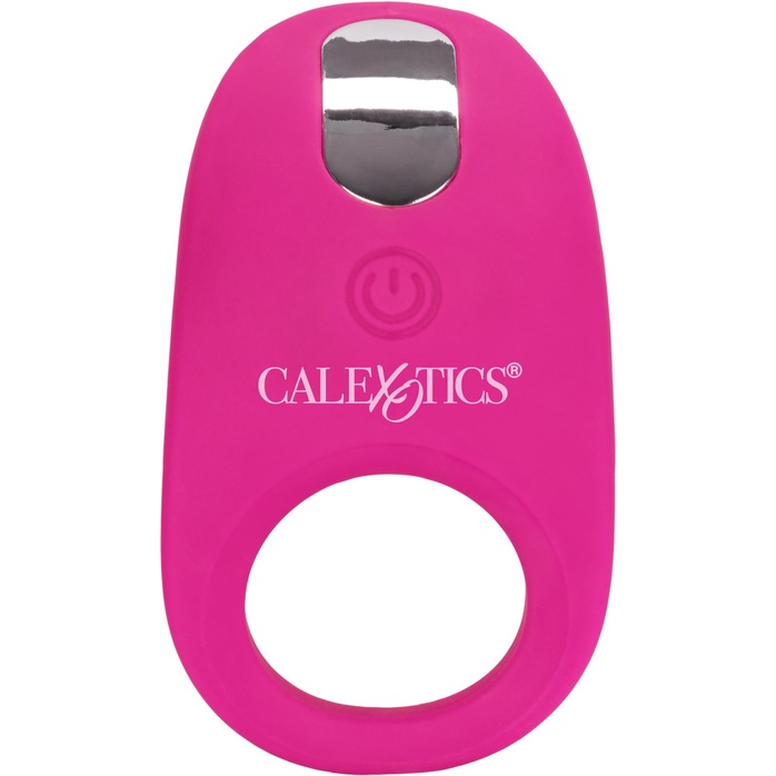 Розовое эрекционное виброкольцо с пультом Silicone Remote Pleasure Ring - Rings!. Фотография 2.