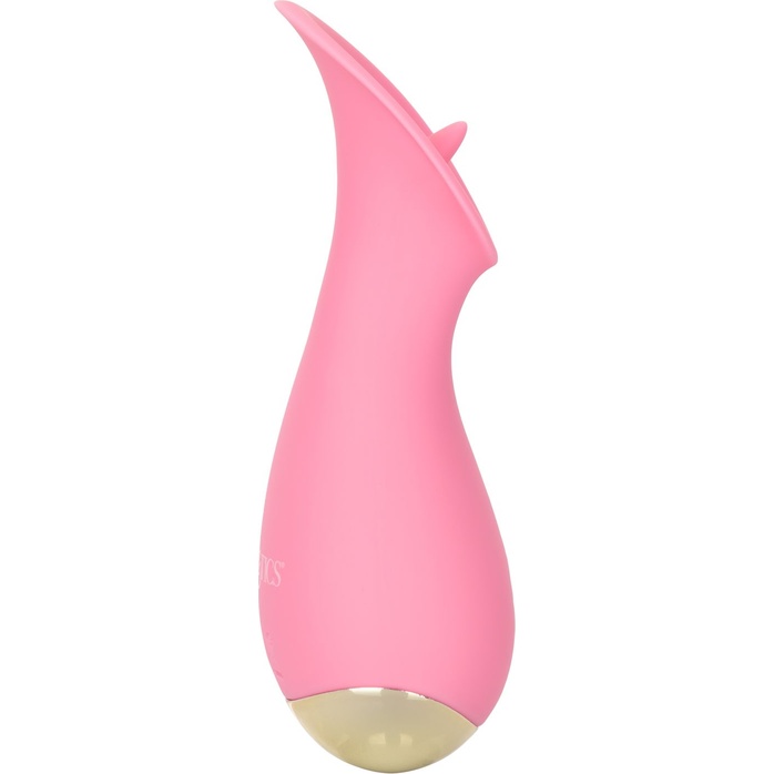Розовый мини-вибромассажер #TickleMe - 11,5 см - Slay. Фотография 3.