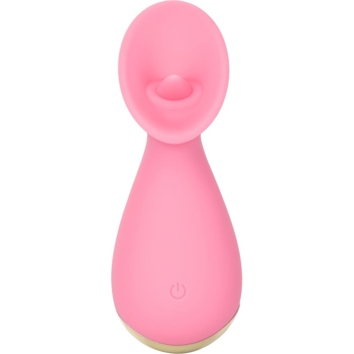 Розовый мини-вибромассажер #TickleMe - 11,5 см - Slay. Фотография 4.
