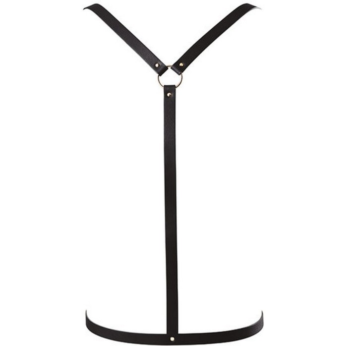 Чёрная упряжь Ypsilon Harness. Фотография 2.