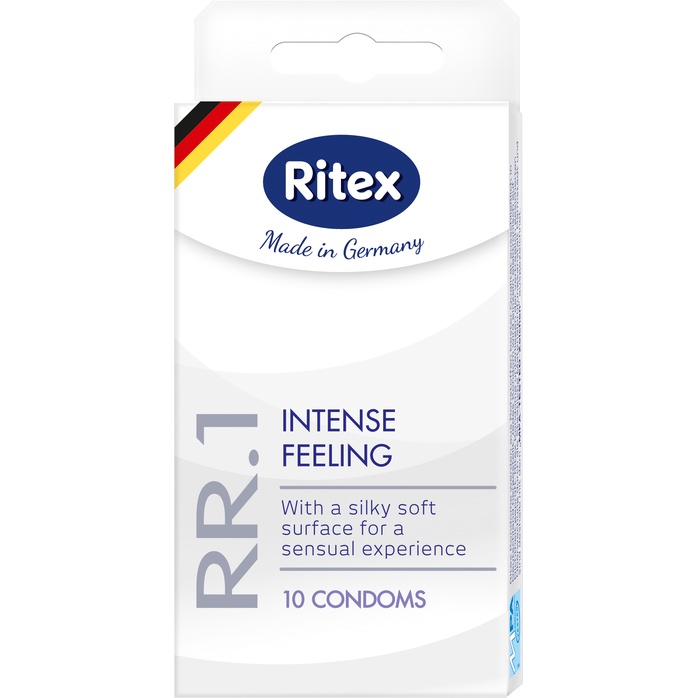 Классические презервативы RITEX INTENSE FEELING - 10 шт