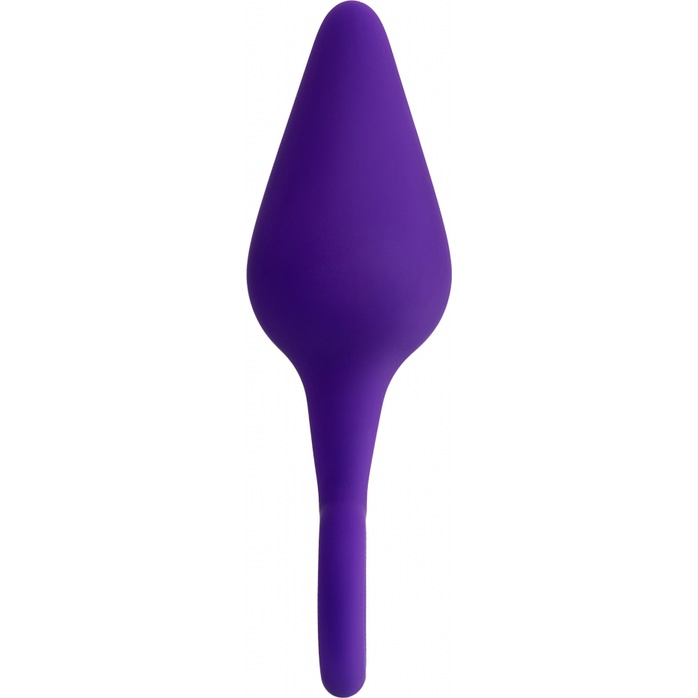 Фиолетовая анальная втулка Bung с петелькой - 11,5 см - ToDo. Фотография 4.