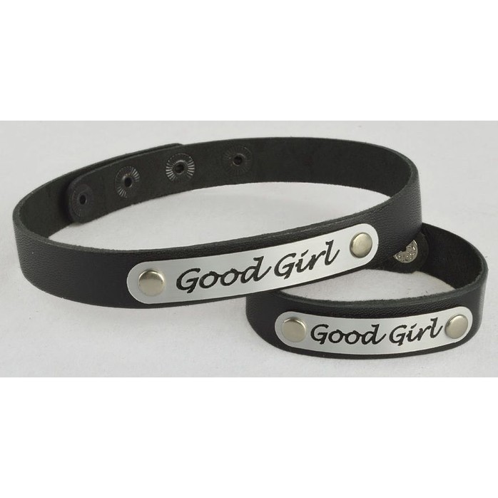 Черный чокер Good Girl - BDSM accessories