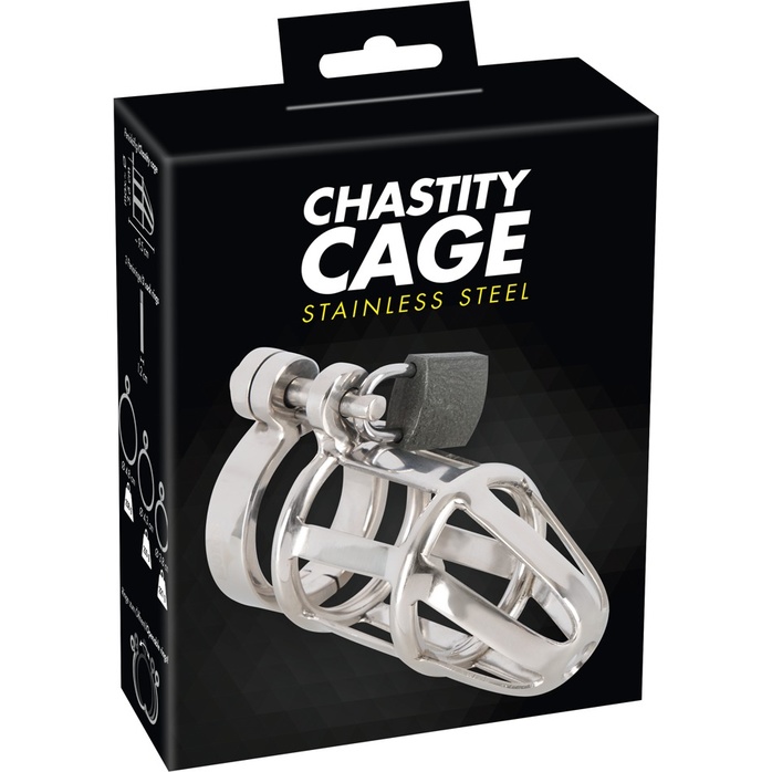 Мужской пояс верности Chastity Cage - You2Toys. Фотография 9.