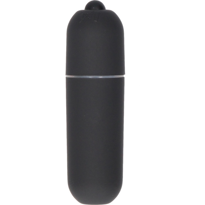 Черная вибропуля Power Bullet - 6,2 см - Shots Toys